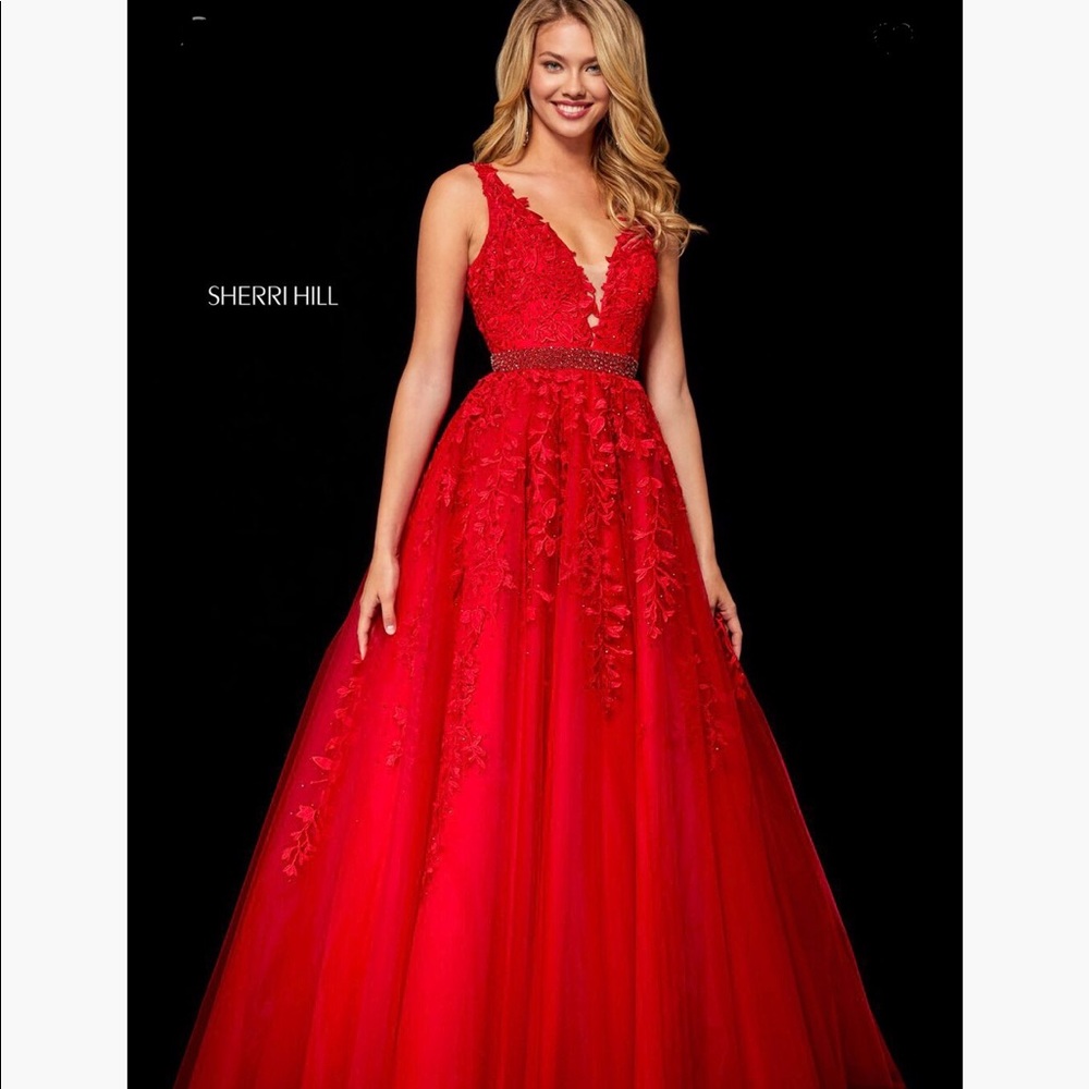 Red Prom Dress - Size 0/00